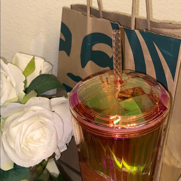 Starbucks Iridescent Holographic Kaleidoscope Cup - Picture 4 of 9